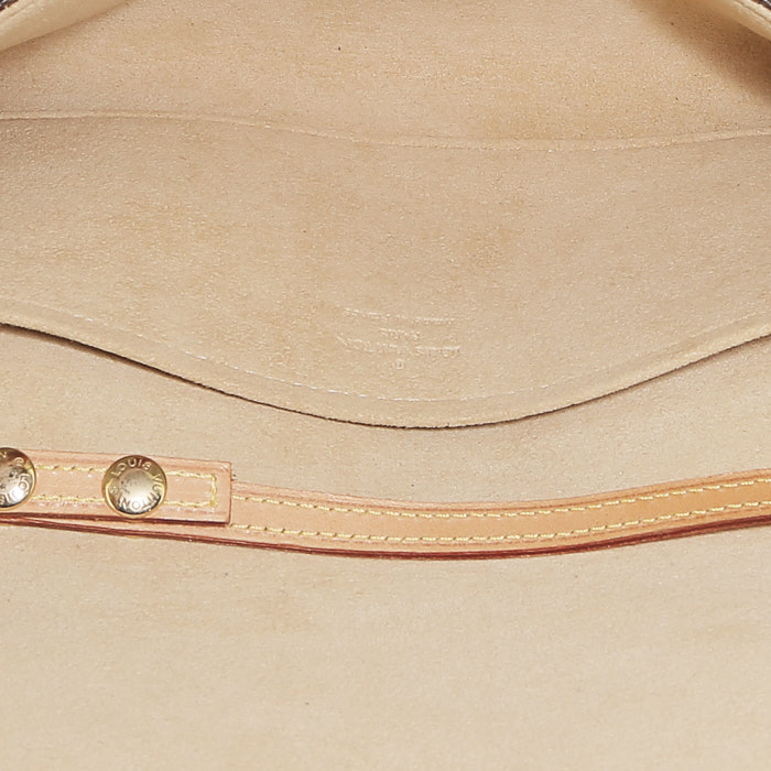 Louis Vuitton  Florentine shoulder bag  monogram canvas  and natural leather - Detail D2