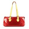 Louis Vuitton  Rosewood handbag  in red monogram patent leather  and natural leather - 360 thumbnail