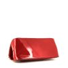 Sac à main Louis Vuitton   en cuir verni monogram rouge et cuir naturel - Detail D4 thumbnail