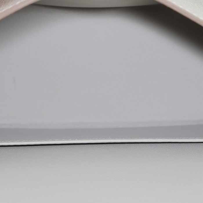 Borsa Hermès  Kelly 20 cm in pelle Epsom Craie - Detail D3