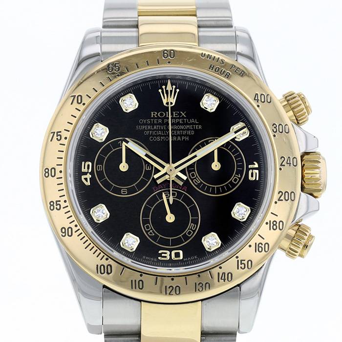 Rolex Daytona Automatique  in gold and stainless steel Ref: Rolex - 116523  Circa 2010 - 00pp
