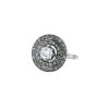 Vintage  ring in platinium and diamonds - 00pp thumbnail