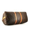 Louis Vuitton  Keepall 55 travel bag  in brown monogram canvas  and natural leather - Detail D5 thumbnail