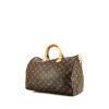 Borsa Louis Vuitton  Speedy 35 in tela monogram e pelle naturale - 00pp thumbnail
