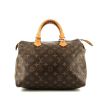 Louis Vuitton  Speedy 30 handbag  in brown monogram canvas  and natural leather - 360 thumbnail