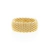 Sortija flexible Tiffany & Co Somerset de oro amarillo - 360 thumbnail
