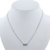 Messika Move Uno necklace in white gold and diamonds - 360 thumbnail