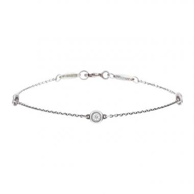 Tiffany & Co Diamonds By The Yard bracelet in silver and diamonds