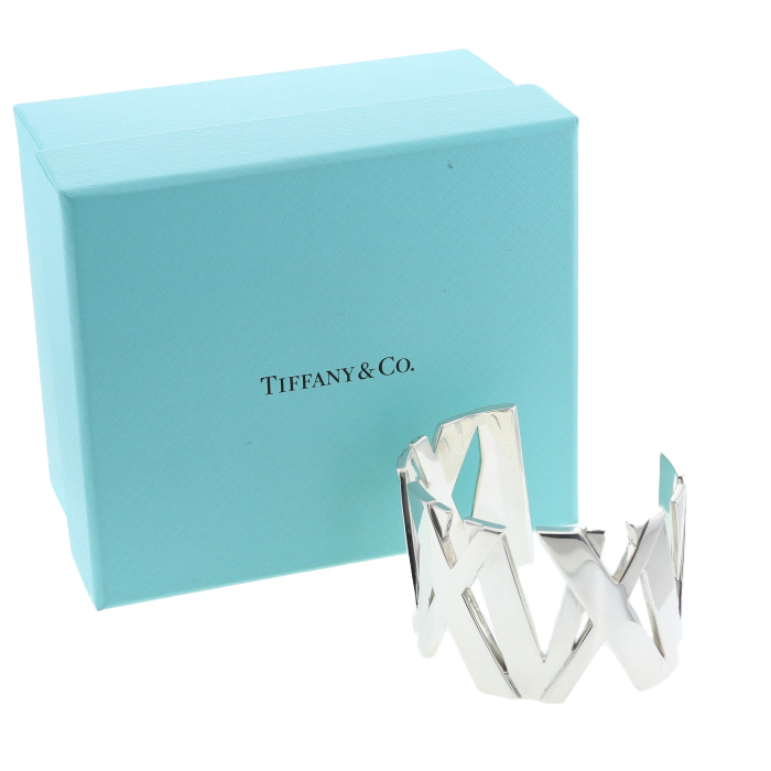 Bracelet manchette Tiffany & Co Atlas en argent