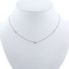 Tiffany & Co Diamonds By The Yard necklace in platinium and diamonds - 360 thumbnail