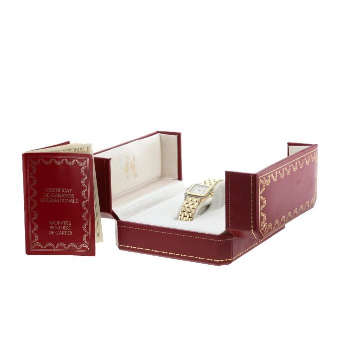 Montre Cartier Panthère Joaillerie en or jaune Vers 2000 - Detail D2