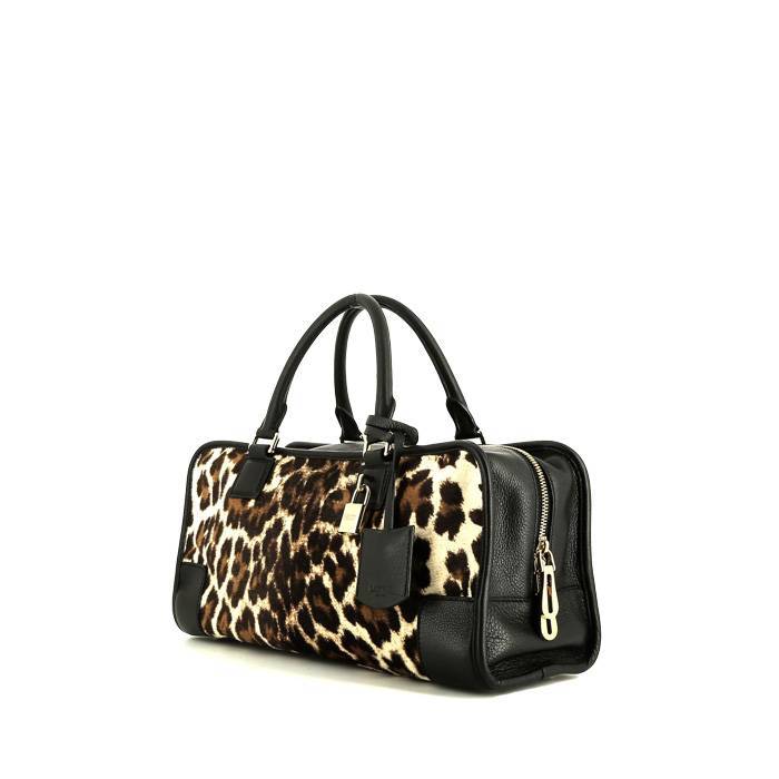 Loewe   handbag  foal  and black leather - 00pp