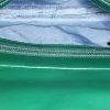 Borsa a tracolla Gucci  Rajah in pelle verde e pelle nera - Detail D3 thumbnail