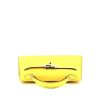 Hermès  Kelly 20 cm handbag  in yellow epsom leather - 360 Front thumbnail