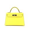 Bolso de mano Hermès  Kelly 20 cm en cuero epsom amarillo - 360 thumbnail