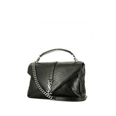 Borsa Saint Laurent  College in pelle nera