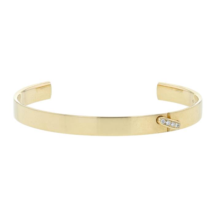 Chaumet Liens Evidence bracelet in yellow gold and diamonds - 00pp