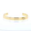 Chaumet Liens Evidence bracelet in yellow gold and diamonds - 360 thumbnail