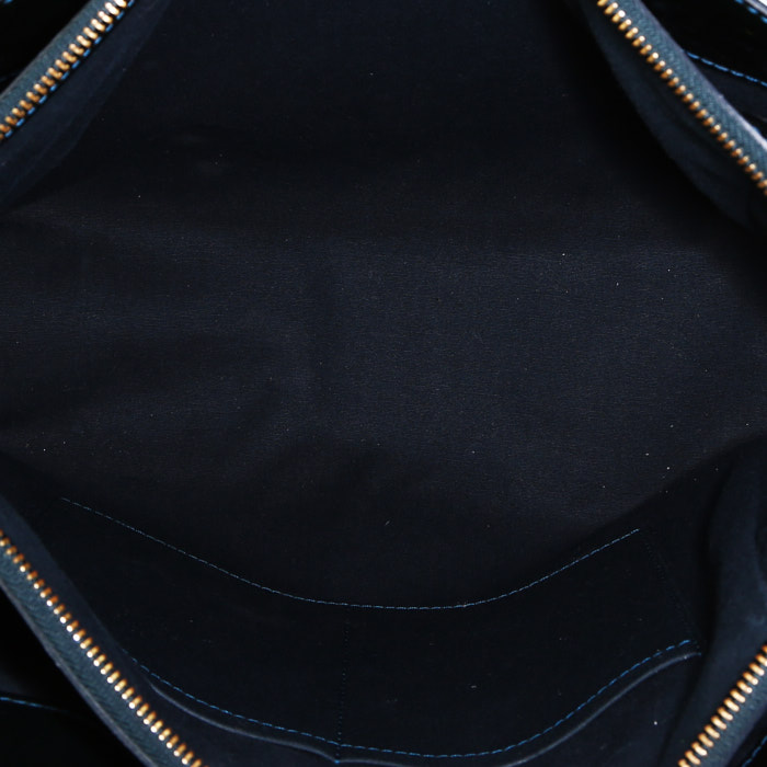 Bolso de mano Louis Vuitton  Melrose Avenue en charol verde - Detail D2