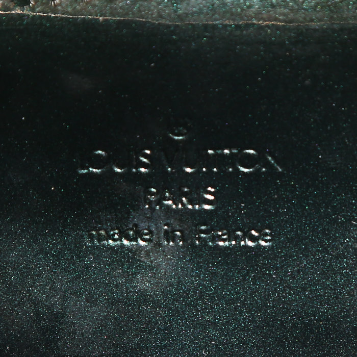 Borsa Louis Vuitton  Melrose Avenue in pelle verniciata verde - Detail D3