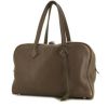 Hermès  Victoria handbag  in brown togo leather - 00pp thumbnail