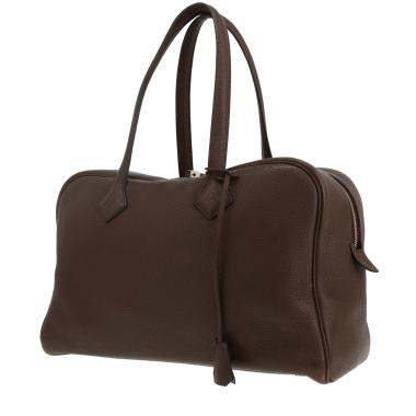 Hermes Brown 40 Fjord Leather Victoria Bag Hermes Visit our online