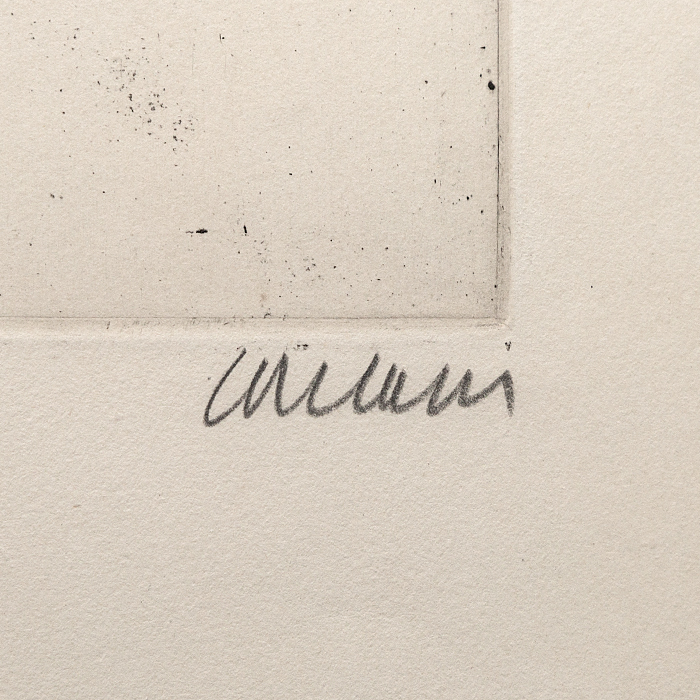 Pierre Soulages (1919-2022), Eau-forte VI - 1957 - Detail D2