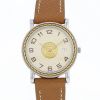 Reloj Hermès Sellier de acero y oro chapado Circa 1993 - 00pp thumbnail