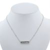 Messika Move necklace in white gold and diamonds - 360 thumbnail