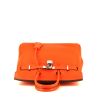 Hermès  Birkin 25 cm handbag  in orange Capucine togo leather - 360 Front thumbnail