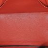 Hermès  Birkin 25 cm handbag  in orange Capucine togo leather - Detail D2 thumbnail