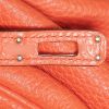 Hermès  Birkin 25 cm handbag  in orange Capucine togo leather - Detail D4 thumbnail