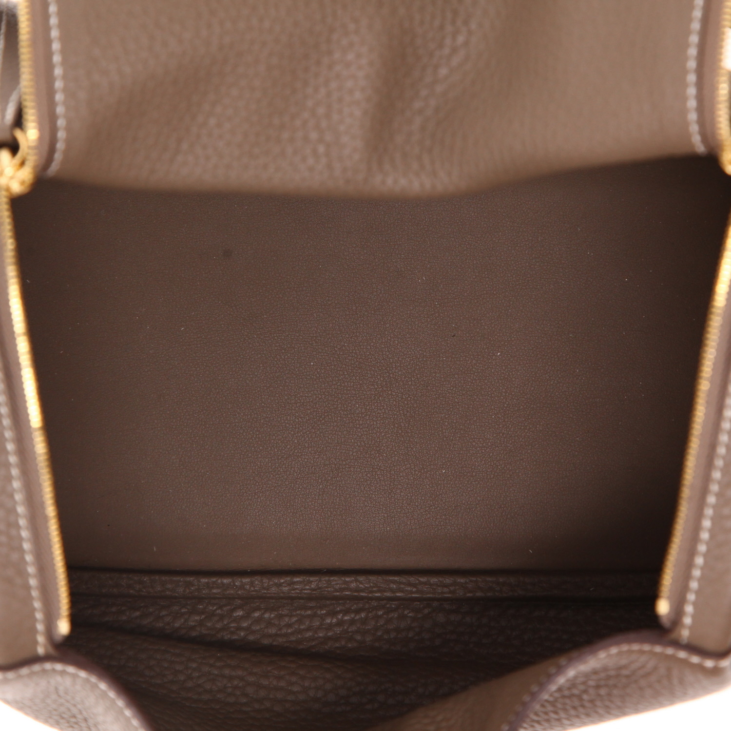 Borsa Hermès  Lindy 26 cm in pelle togo etoupe - Detail D3