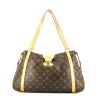 Louis Vuitton  Stresa handbag  in brown monogram canvas  and natural leather - 360 thumbnail