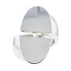 Hermès Initiale cuff bracelet in silver - 00pp thumbnail