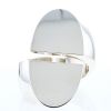 Hermès Initiale cuff bracelet in silver - 360 thumbnail