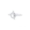 Hermès Finesse ring in white gold and diamonds - 00pp thumbnail