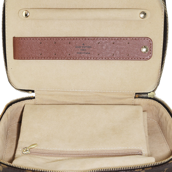 Gioielli scatola Louis Vuitton in tela monogram cerata - Detail D2