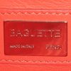 Fendi  Baguette handbag  in red, blue, white and black leather  and black furr - Detail D3 thumbnail