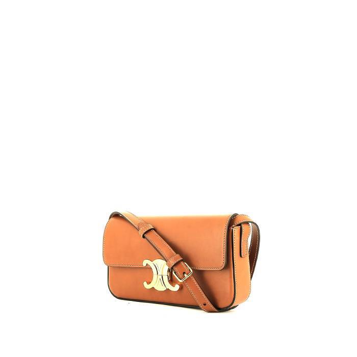 Celine  Triomphe Shoulder handbag  natural leather - 00pp