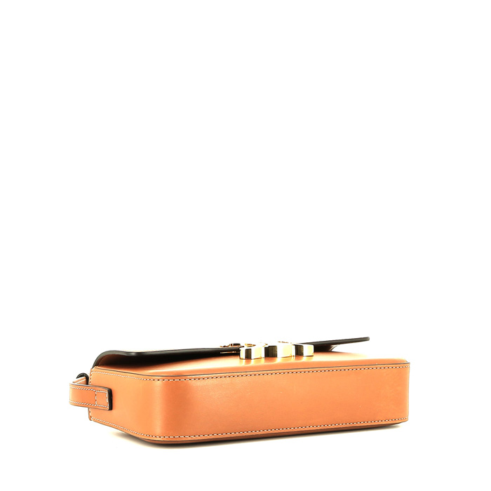 Celine  Triomphe Shoulder handbag  natural leather - Detail D4