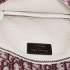 Borsa a tracolla Dior  Dioraddict in tessuto a monogramma Oblique bordeaux - Detail D2 thumbnail