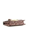 Sac bandoulière Dior  Dioraddict en toile monogram Oblique bordeaux - Detail D4 thumbnail