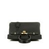 Bolso de mano Hermès  Birkin 25 cm en cuero togo negro - 360 Front thumbnail