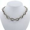 Flexible David Yurman Madison necklace in silver - 360 thumbnail