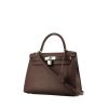 Hermès  Kelly 28 cm handbag  in red epsom leather - 00pp thumbnail
