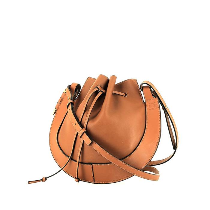 LOEWE Small Leather Horseshoe Bag
