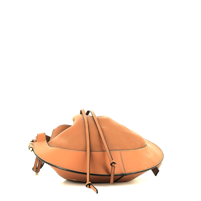 Borsa a tracolla Loewe  Horseshoe in pelle gold - Detail D4