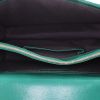 Bulgari  Forever large model  handbag  in green leather - Detail D3 thumbnail