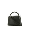 Louis Vuitton  Capucines BB handbag  in black leather taurillon clémence - 00pp thumbnail
